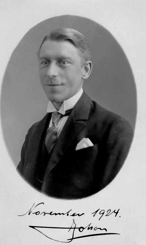 Johan Steenbergen en 1924