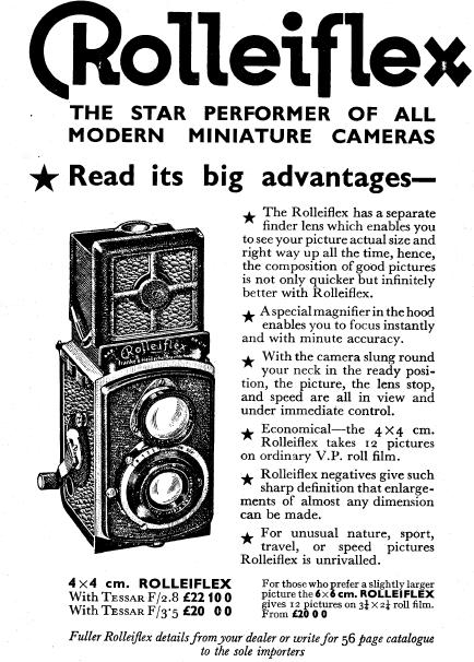 Publicidad Rolleiflex